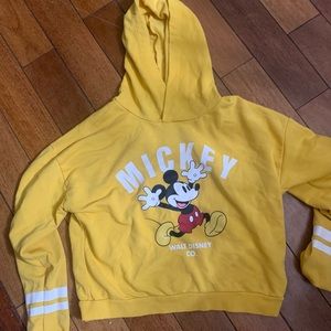 Disney crop sweatshirt
